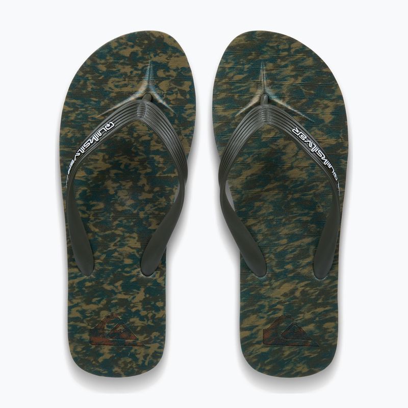Slapi pentru bărbați Quiksilver Molokai Recycled grape leaf 4