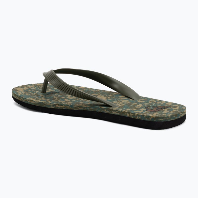 Slapi pentru bărbați Quiksilver Molokai Recycled grape leaf 3