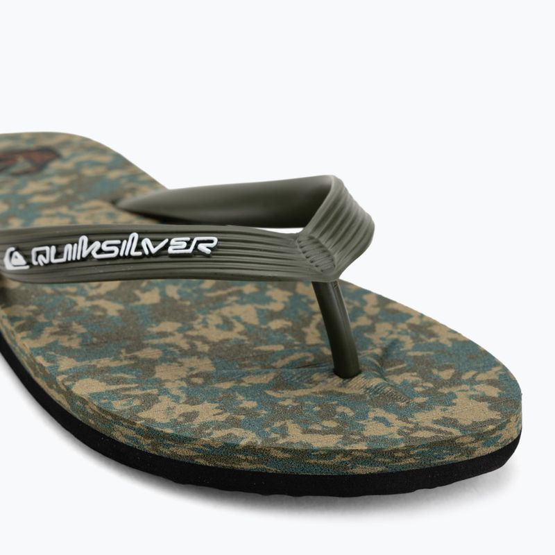 Slapi pentru bărbați Quiksilver Molokai Recycled grape leaf 7