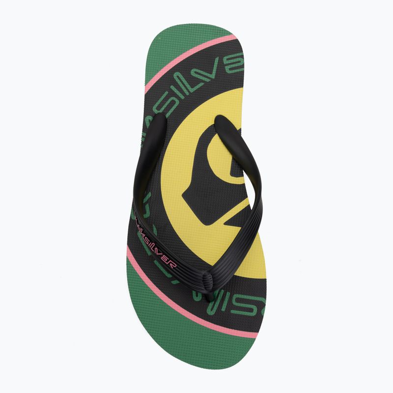 Șlapi pentru bărbați Quiksilver Molokai Screen leprechaun 5