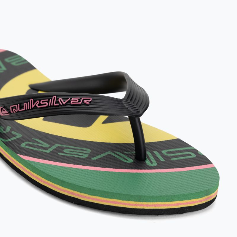 Șlapi pentru bărbați Quiksilver Molokai Screen leprechaun 7