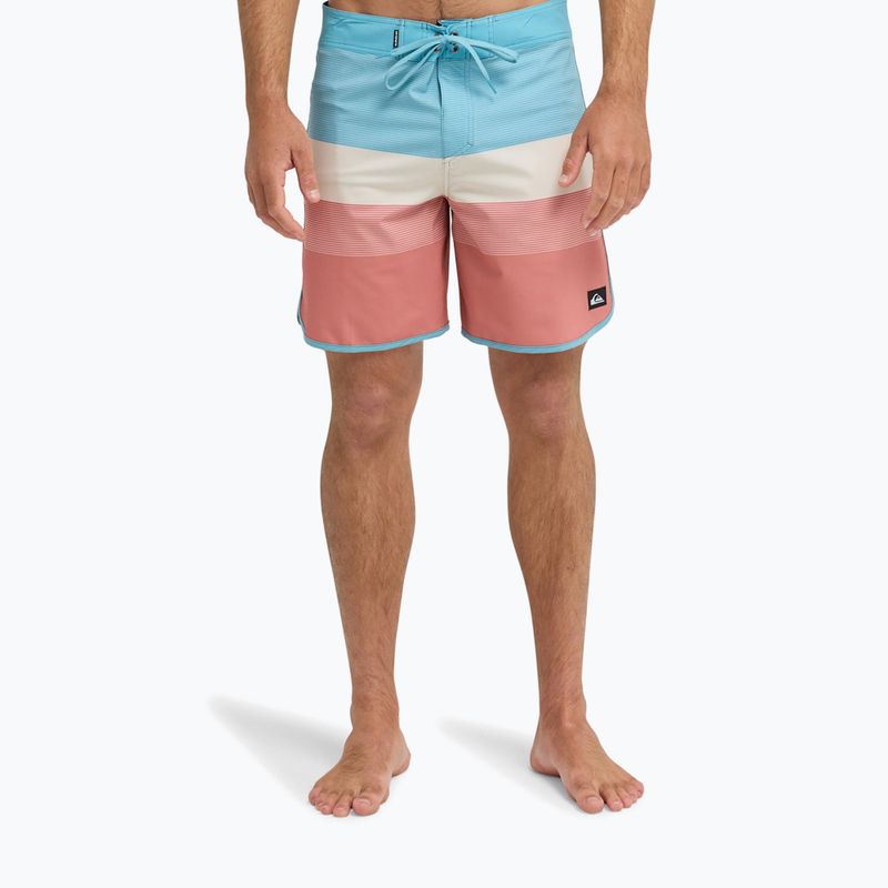 Pantaloni scurți de baie pentru bărbați Quiksilver Surfsilk Scallop 18" desert sand/tijuana 3