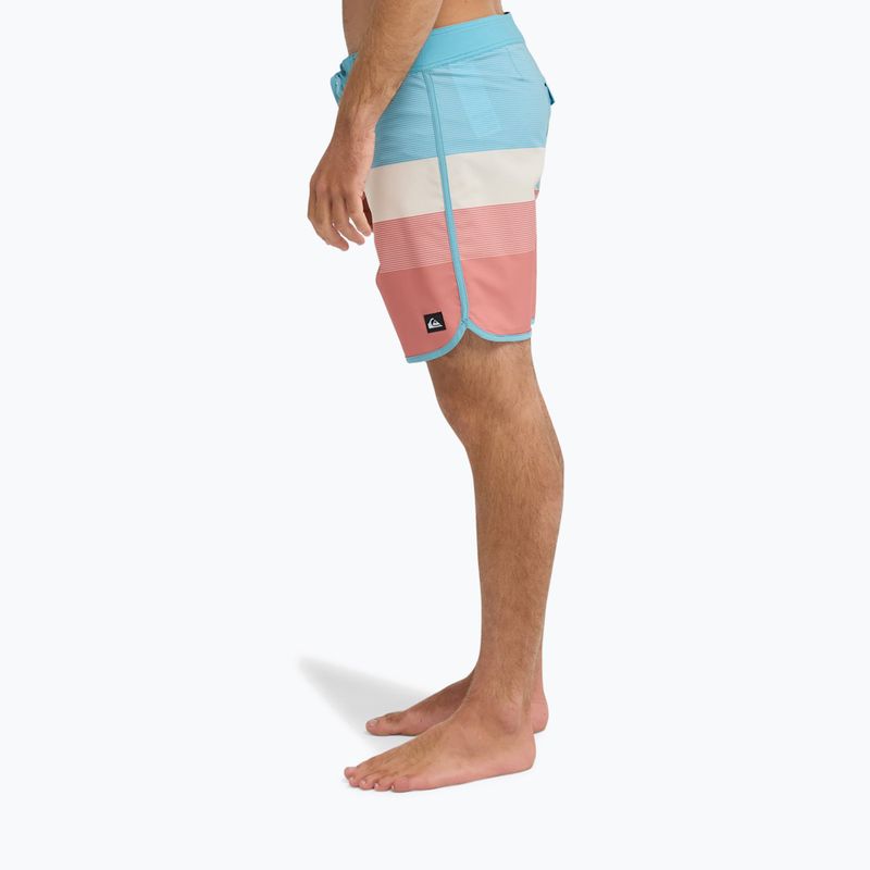 Pantaloni scurți de baie pentru bărbați Quiksilver Surfsilk Scallop 18" desert sand/tijuana 6