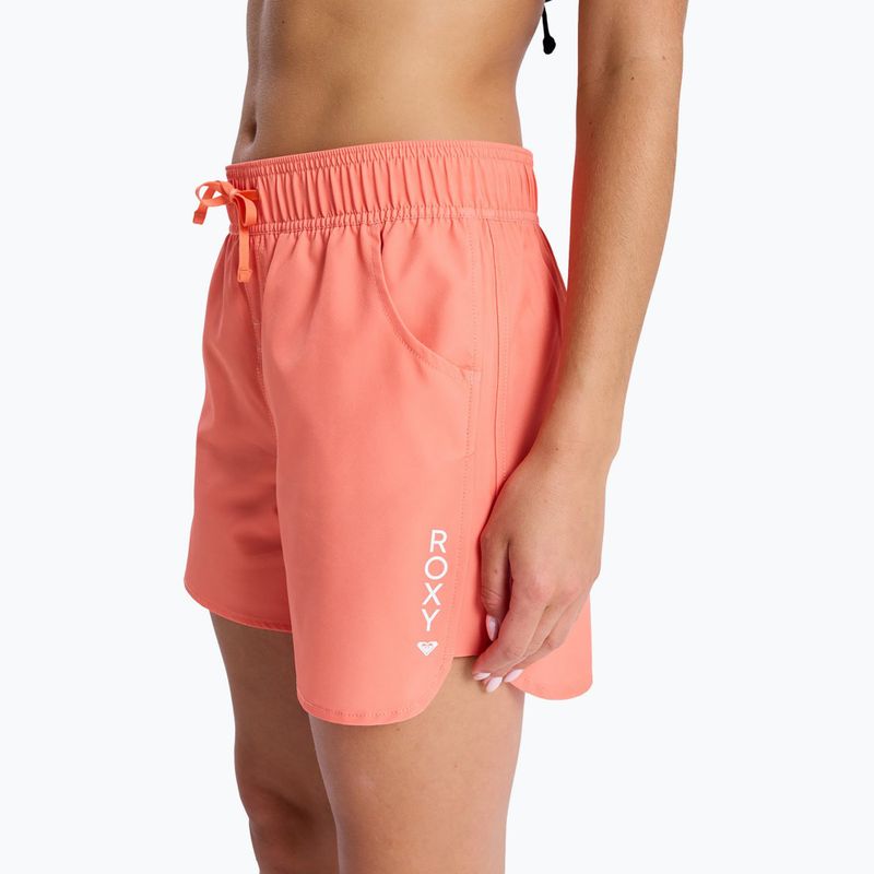 Pantaloni scurți de baie pentru femei ROXY Wave 5ʼʼ camellia 6