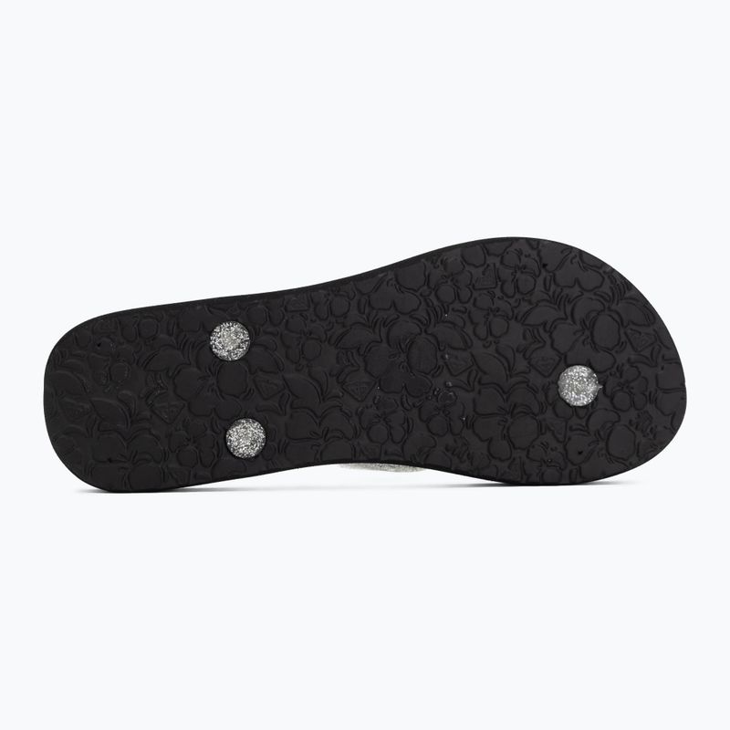 Șlapi pentru copii ROXY Lulu IV black multi 1 4