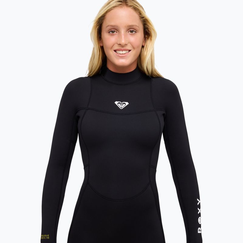 Costum de înot pentru femei Pianka ROXY 4/3 mm SR School/Rental Back Zip GBS black 4