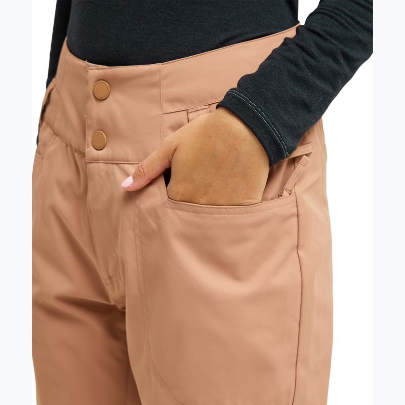 Pantaloni de snowboard pentru femei Roxy Diversion cafe au lait 5