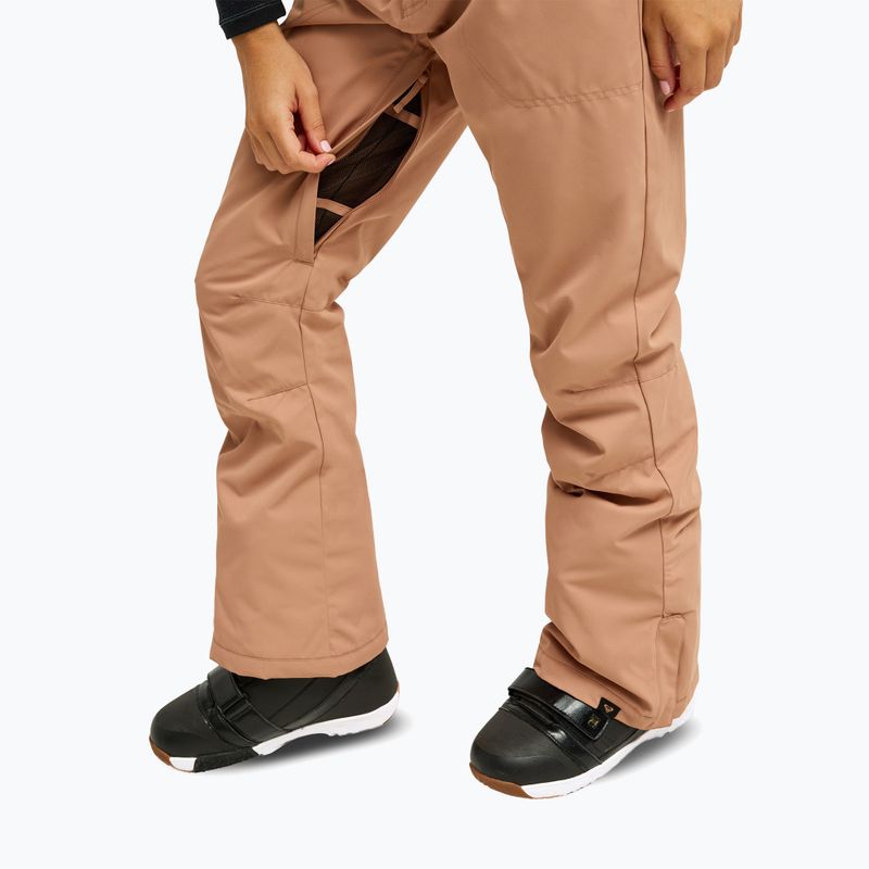 Pantaloni de snowboard pentru femei Roxy Diversion cafe au lait 7
