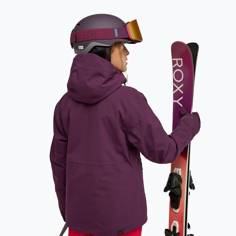 Geacă de snowboard pentru femei ROXY 20K Ice Haven blackberry wine 2