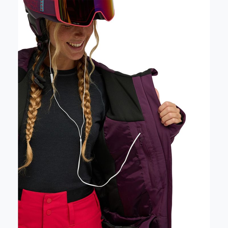 Geacă de snowboard pentru femei ROXY 20K Ice Haven blackberry wine 5