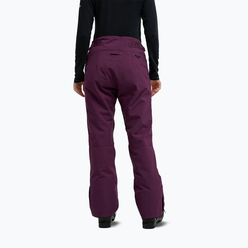 Pantaloni de snowboard pentru femei ROXY Alpine Ridge blackberry wine 3