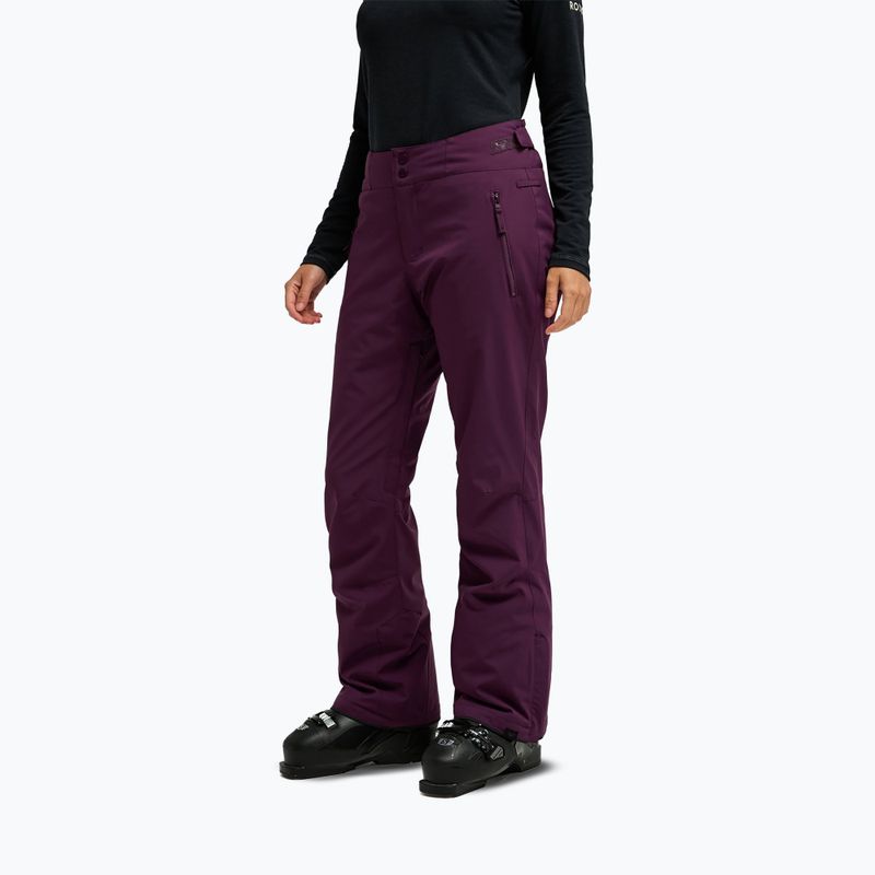 Pantaloni de snowboard pentru femei ROXY Alpine Ridge blackberry wine 4