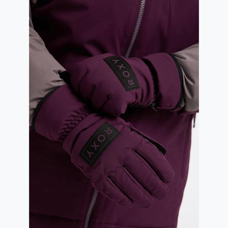 Mănuși de snowboard pentru femei ROXY Freshfield Blackberry Wine 4