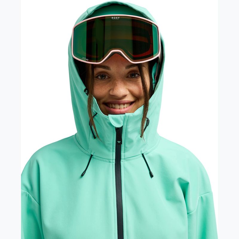 Geacă de snowboard pentru femei ROXY Frostbliss Softshell Overhead opal 6