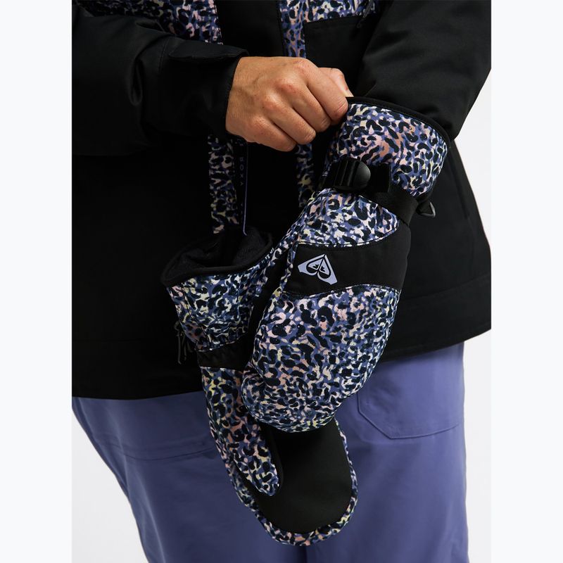 Mănuși de snowboard pentru femei ROXY Jetty Mitt Twilight Purple Wildin Out 5