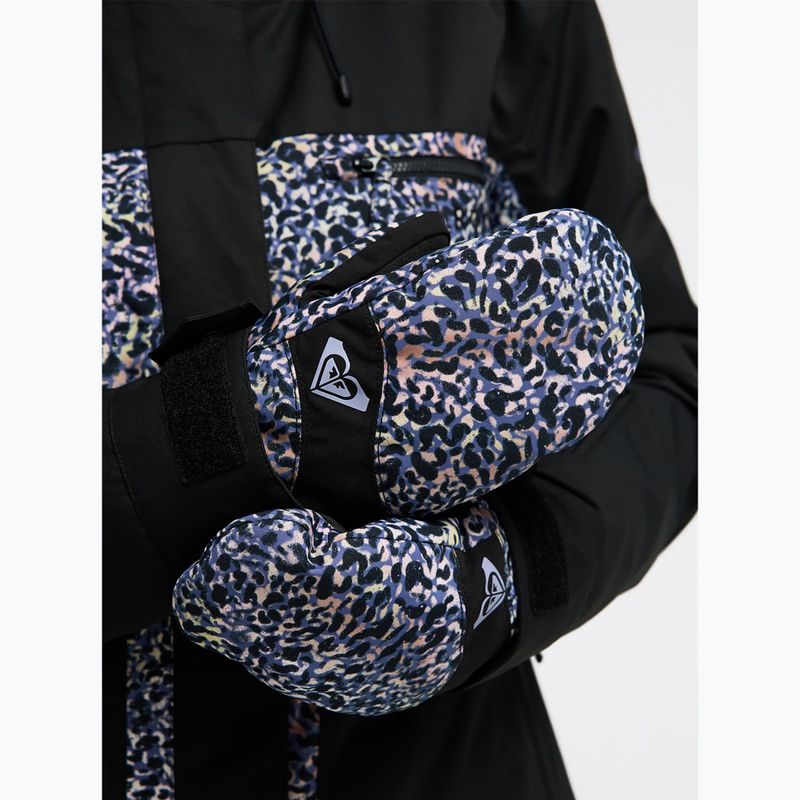 Mănuși de snowboard pentru femei ROXY Jetty Mitt Twilight Purple Wildin Out 6