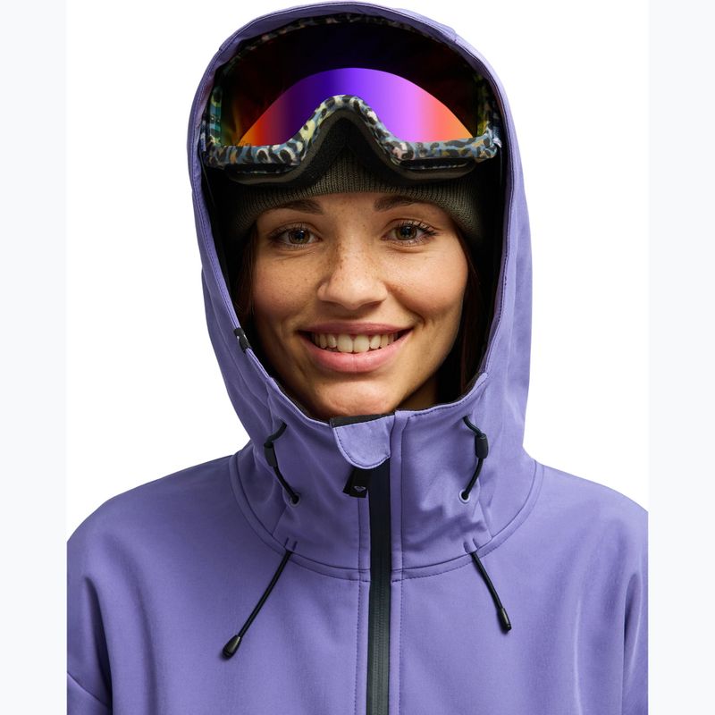 Geacă de snowboard pentru femei ROXY Frostbliss Softshell Overhead twilight purple 6