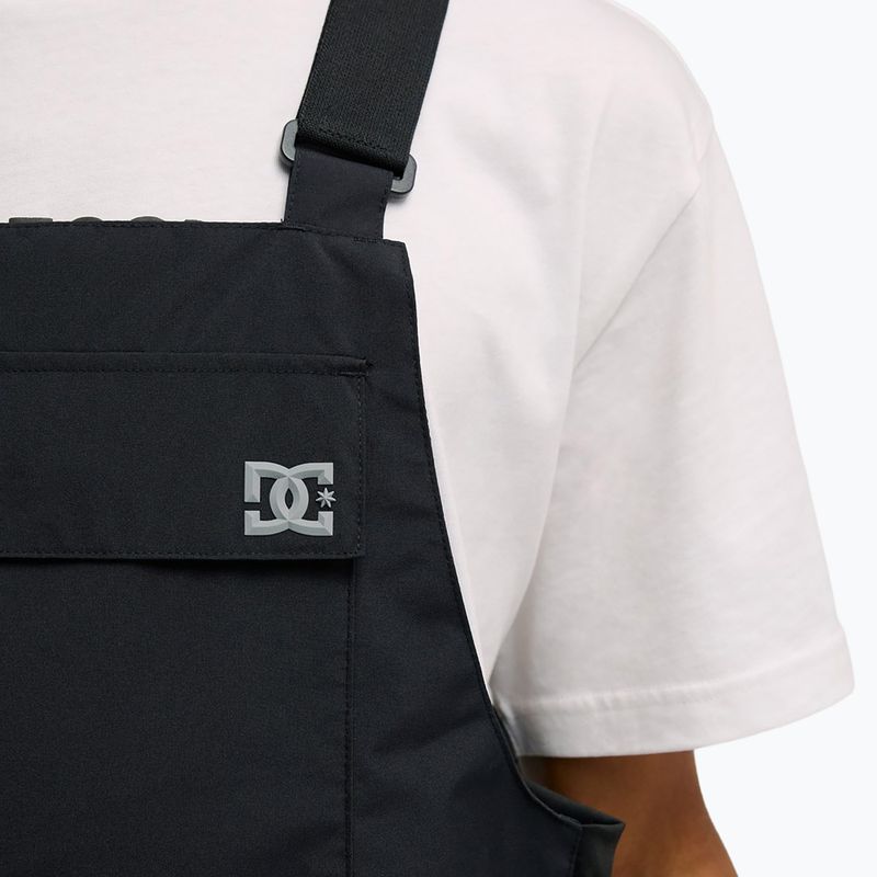 Pantaloni de snowboard pentru bărbați DC Docile Bib 10K black 6