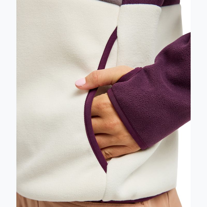Bluză fleece pentru femei ROXY Icedrift Layer blackberry wine 6