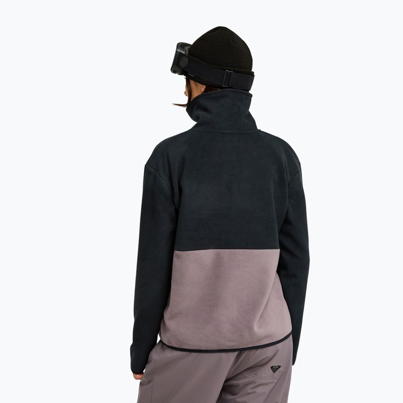 Bluză fleece pentru femei ROXY Icedrift Layer true black 3