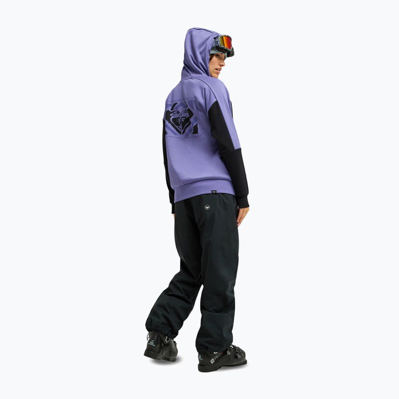 Bluză de snowboard pentru copii ROXY Liberty Hoodie twilight purple 4