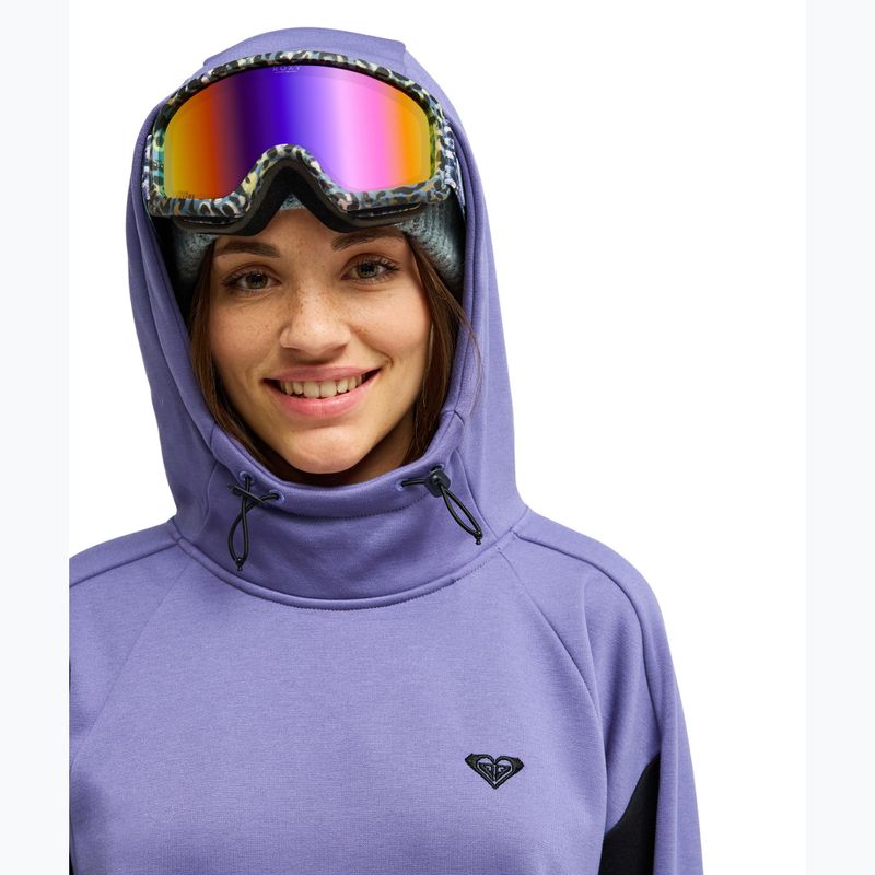 Bluză de snowboard pentru copii ROXY Liberty Hoodie twilight purple 6