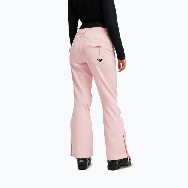 Pantaloni de snowboard pentru femei Roxy Rising High rose shadow 3