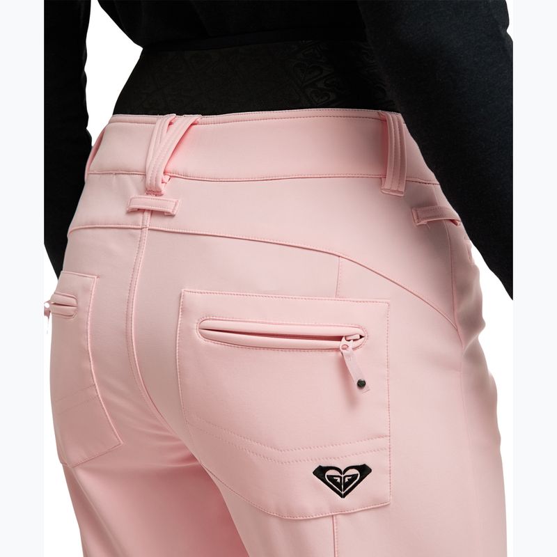 Pantaloni de snowboard pentru femei Roxy Rising High rose shadow 7
