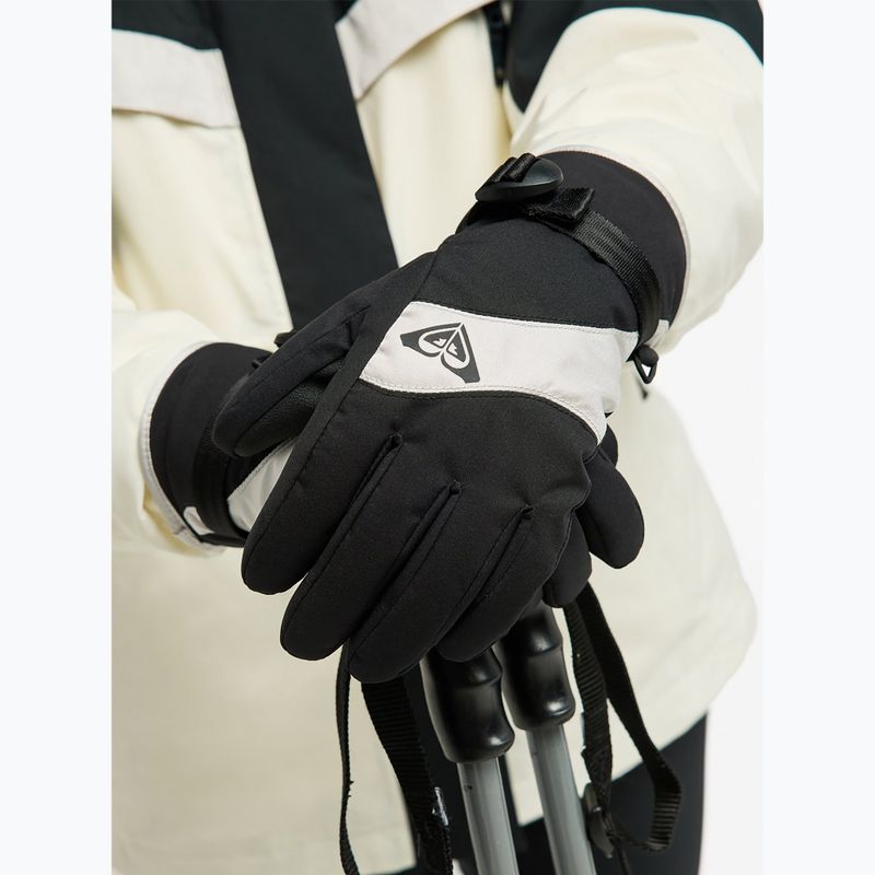 Mănuși de snowboard pentru femei ROXY Jetty Solid silver 4