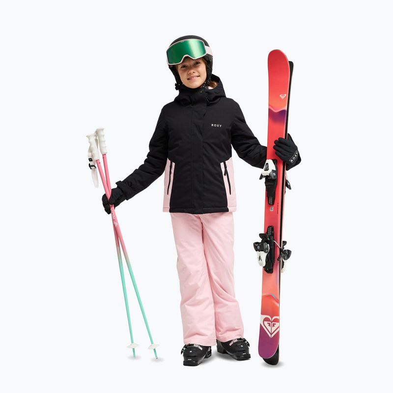 Geacă de snowboard pentru copii ROXY Snowflare true black 2