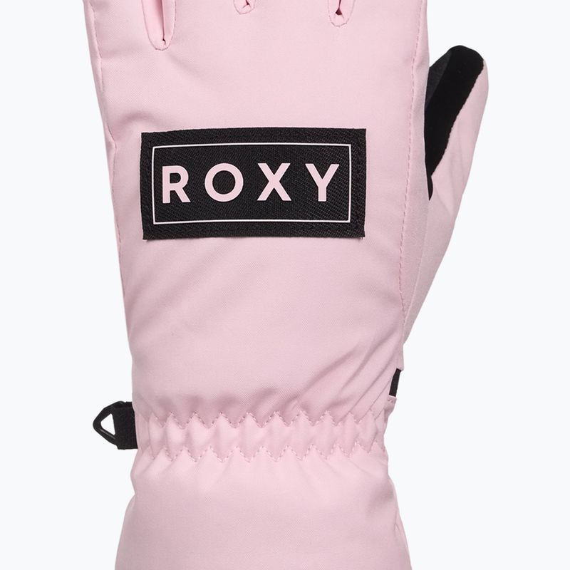 Mănuși de snowboard pentru copii ROXY Freshfield Rose Shadow 3