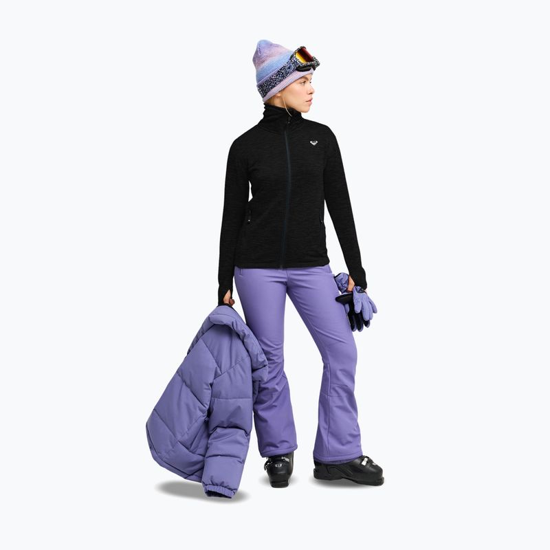 Bluză fleece pentru femei ROXY Snowstride Full Zip true black 2