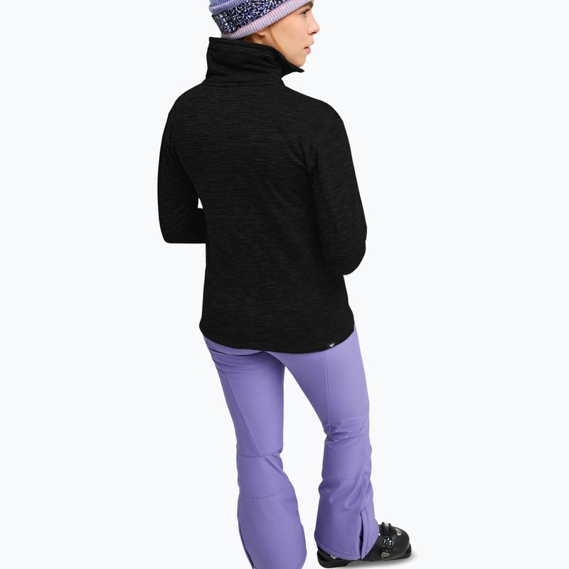 Bluză fleece pentru femei ROXY Snowstride Full Zip true black 3
