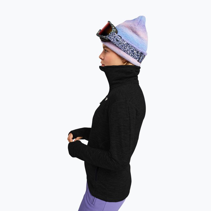 Bluză fleece pentru femei ROXY Snowstride Full Zip true black 4