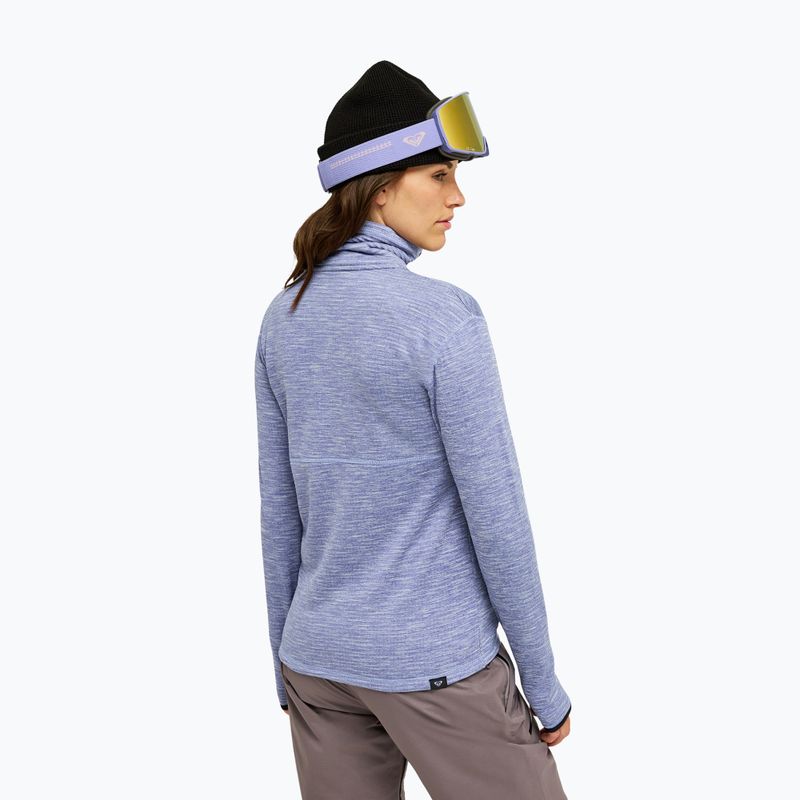 Bluză fleece pentru femei ROXY Snowstride Full Zip twilight purple 3