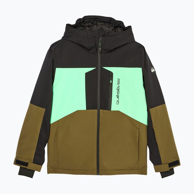 Geacă de snowboard pentru copii Quiksilver Dawson grape leaf 9