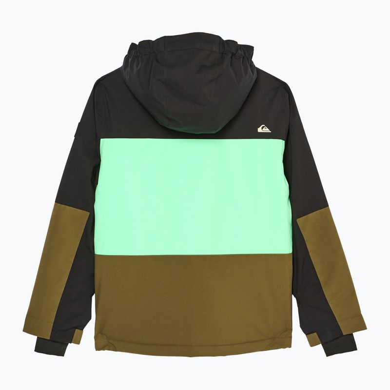 Geacă de snowboard pentru copii Quiksilver Dawson grape leaf 10