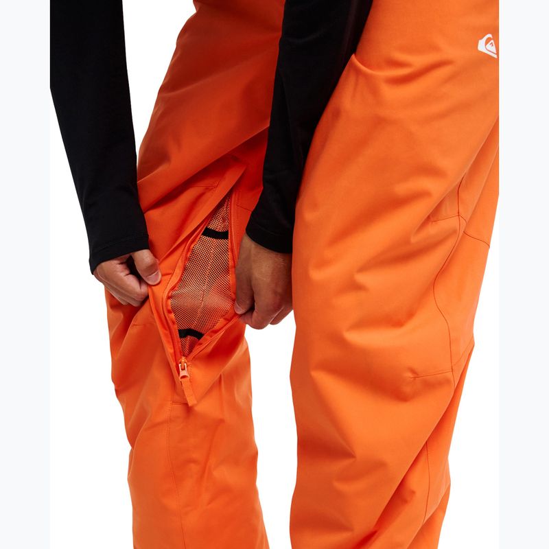 Pantaloni de snowboard pentru bărbați Quiksilver Estate 10K Pt vermillon 6