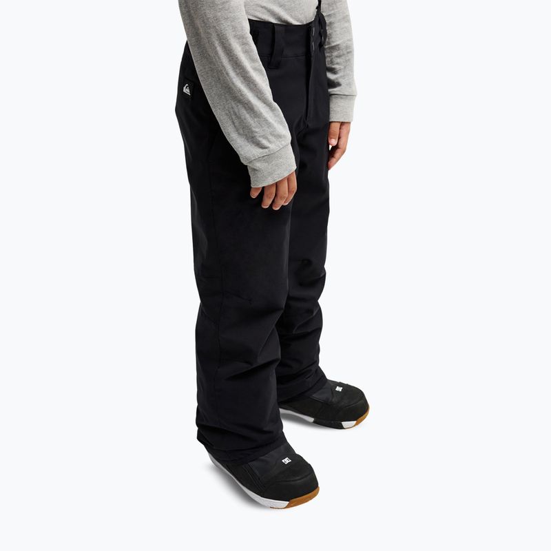 Pantaloni de snowboard pentru copii Quiksilver Estate black 3