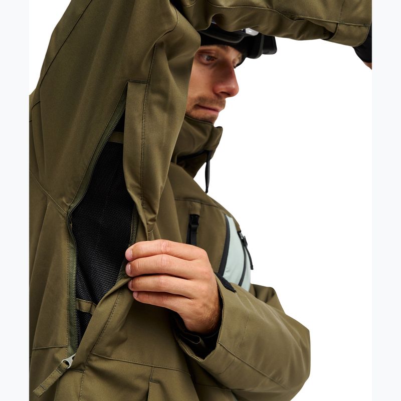 Geacă de snowboard pentru bărbați Quiksilver Sycamore 20K grape leaf 5
