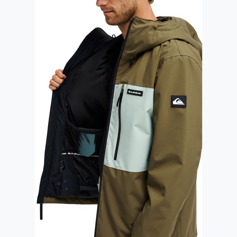 Geacă de snowboard pentru bărbați Quiksilver Sycamore 20K grape leaf 7