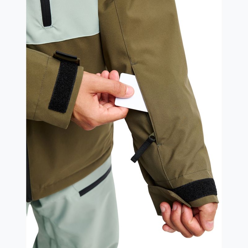 Geacă de snowboard pentru bărbați Quiksilver Sycamore 20K grape leaf 8