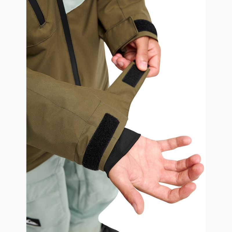 Geacă de snowboard pentru bărbați Quiksilver Sycamore 20K grape leaf 9
