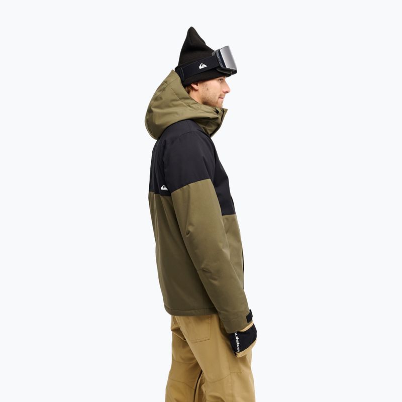 Geacă de snowboard pentru bărbați Quiksilver Titano 10K grape leaf 4