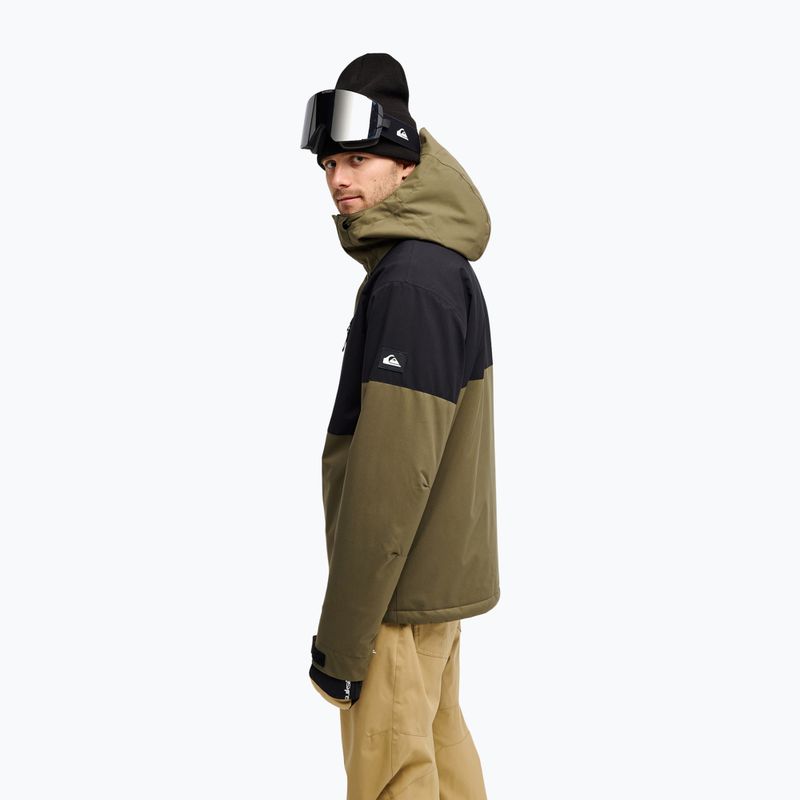 Geacă de snowboard pentru bărbați Quiksilver Titano 10K grape leaf 5