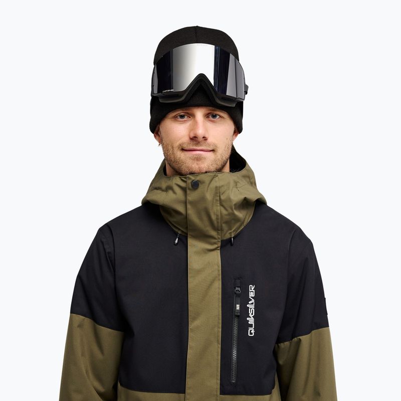 Geacă de snowboard pentru bărbați Quiksilver Titano 10K grape leaf 6