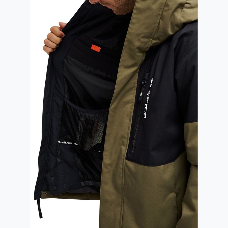 Geacă de snowboard pentru bărbați Quiksilver Titano 10K grape leaf 9