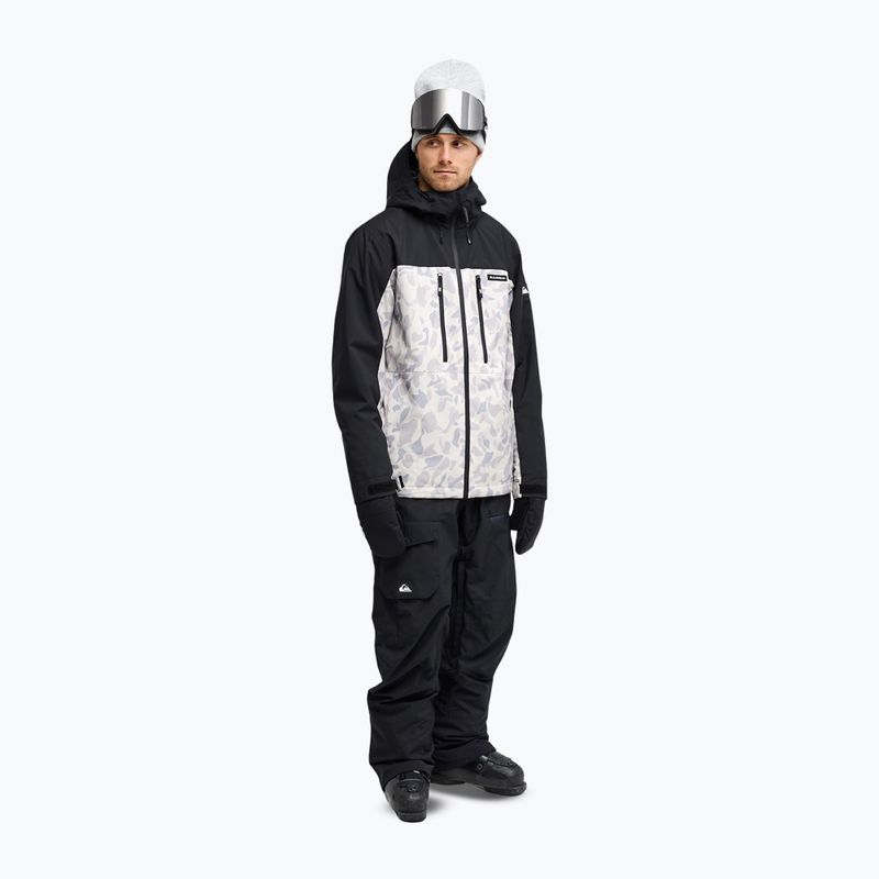 Geacă de snowboard pentru bărbați Quiksilver Sycamore 20K ice camo bone white 2