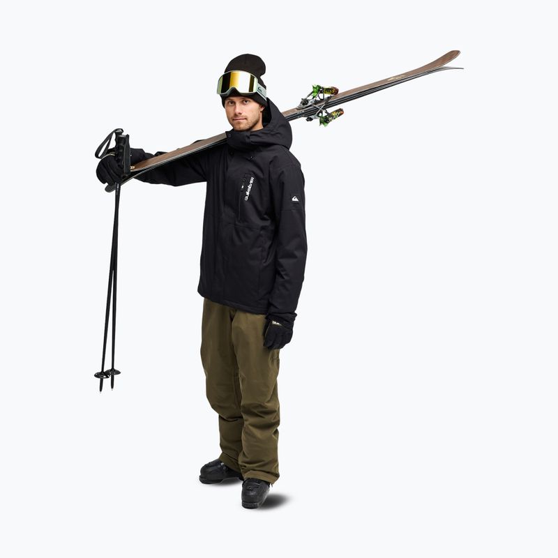 Geacă de snowboard pentru bărbați Quiksilver Titano 10K black 2