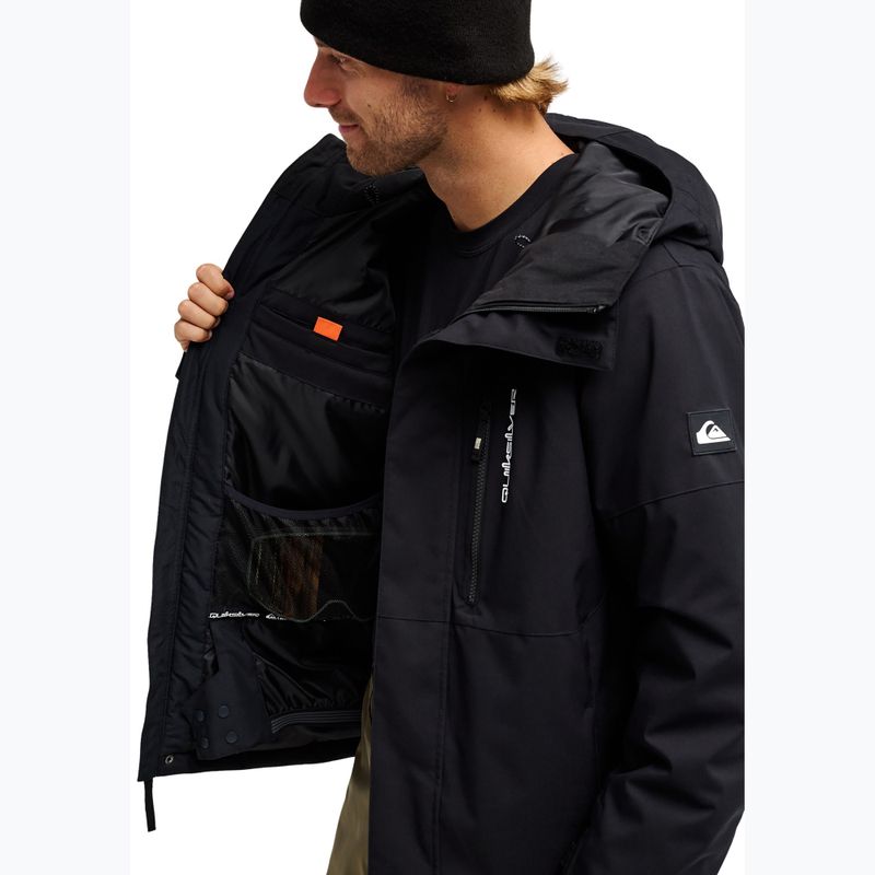 Geacă de snowboard pentru bărbați Quiksilver Titano 10K black 8